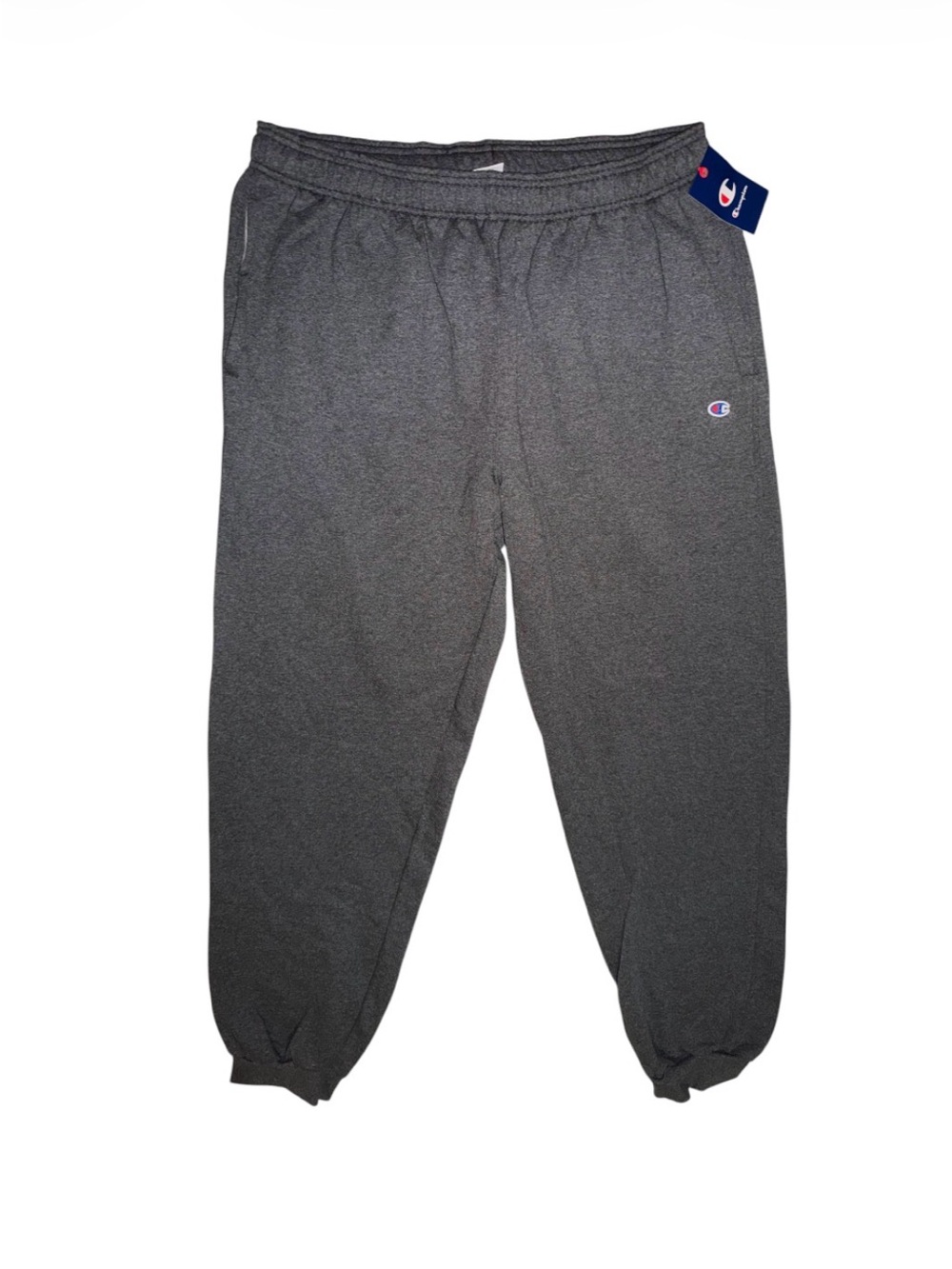 Champion Dark Gray Sweatpants with Logo Tag 2XT